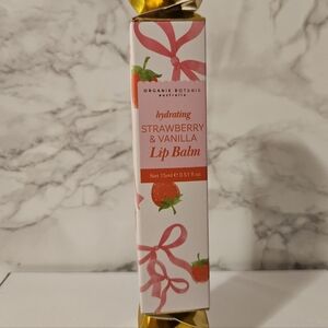 Organik Botanik - Strawberry & Vanilla Lip Balm